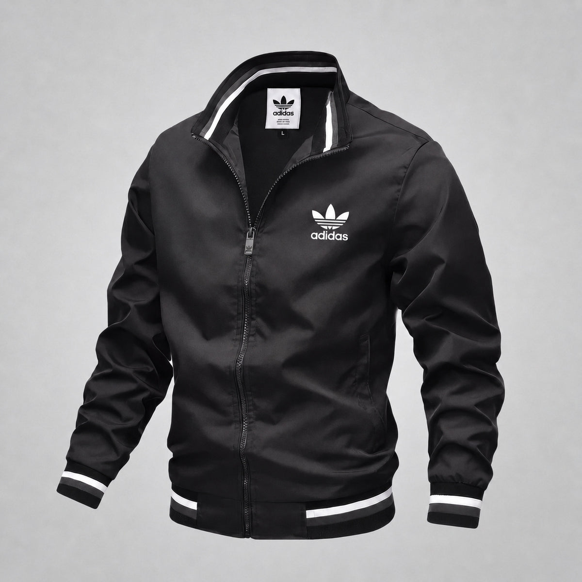 KELDEN men's classic streetwear bomber jacket