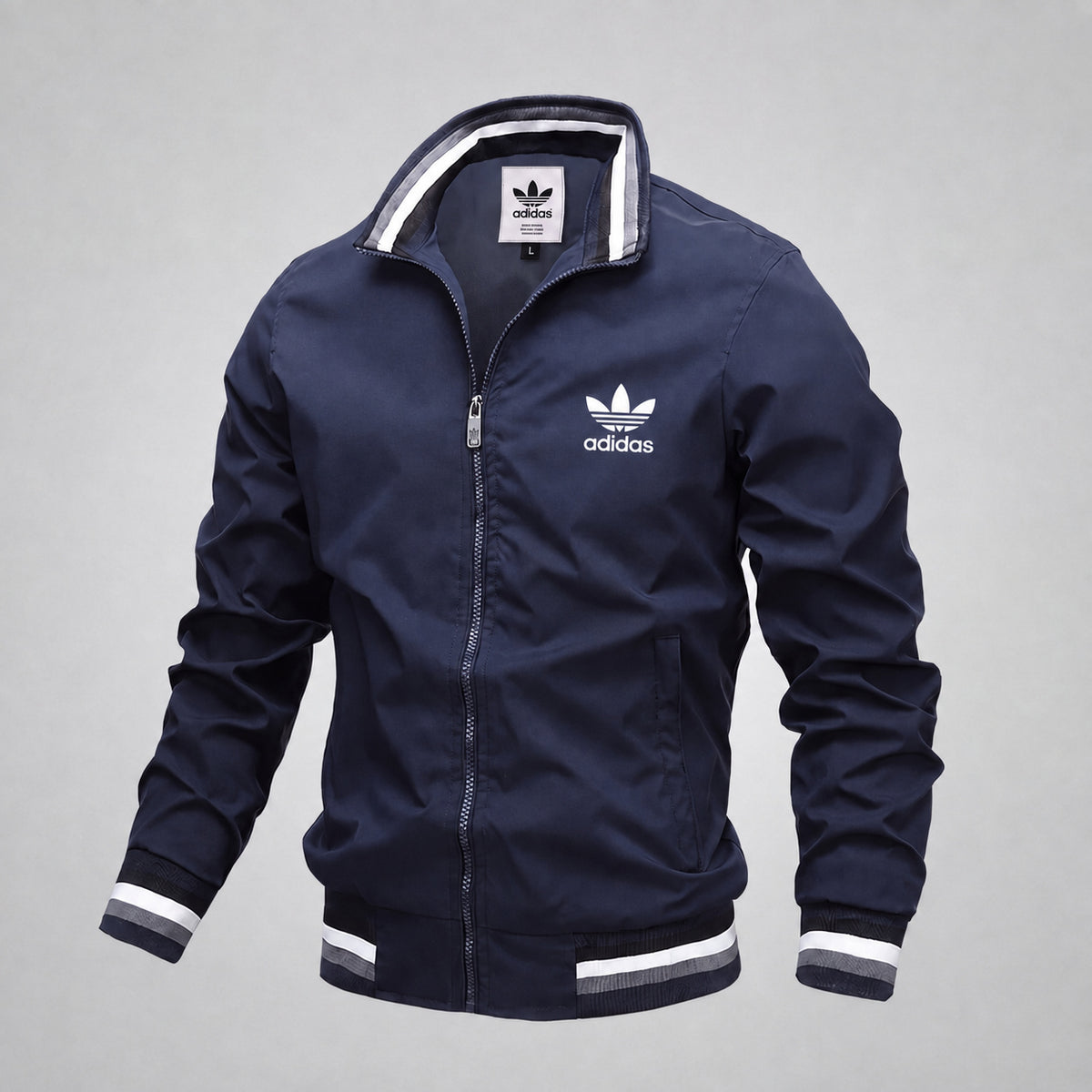 KELDEN men's classic streetwear bomber jacket