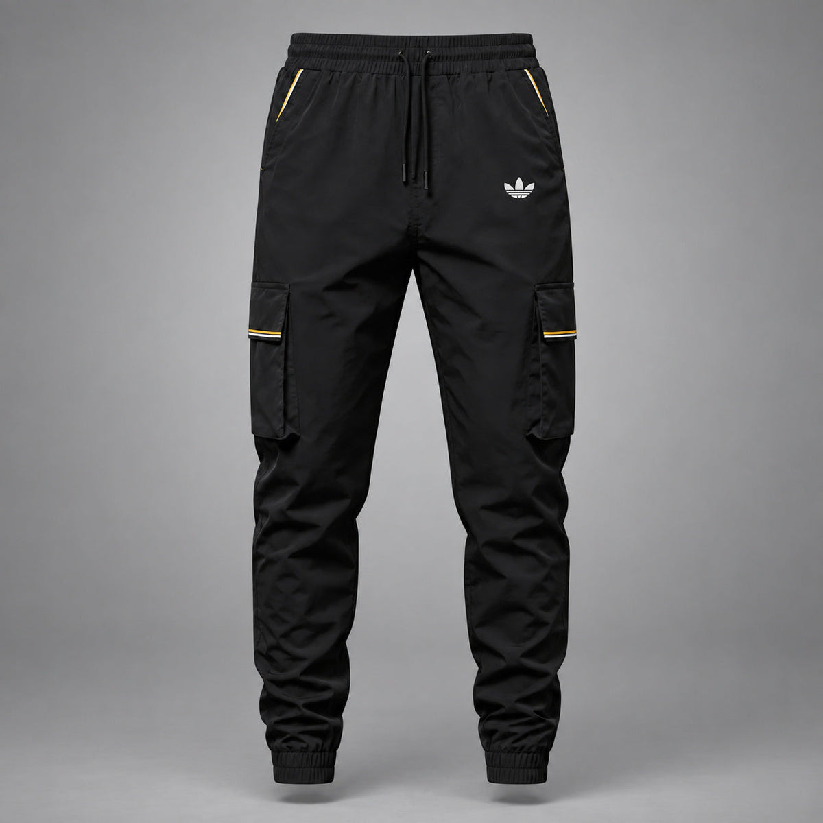 KELDEN men's classic cargo joggers, tapered streetwear fit