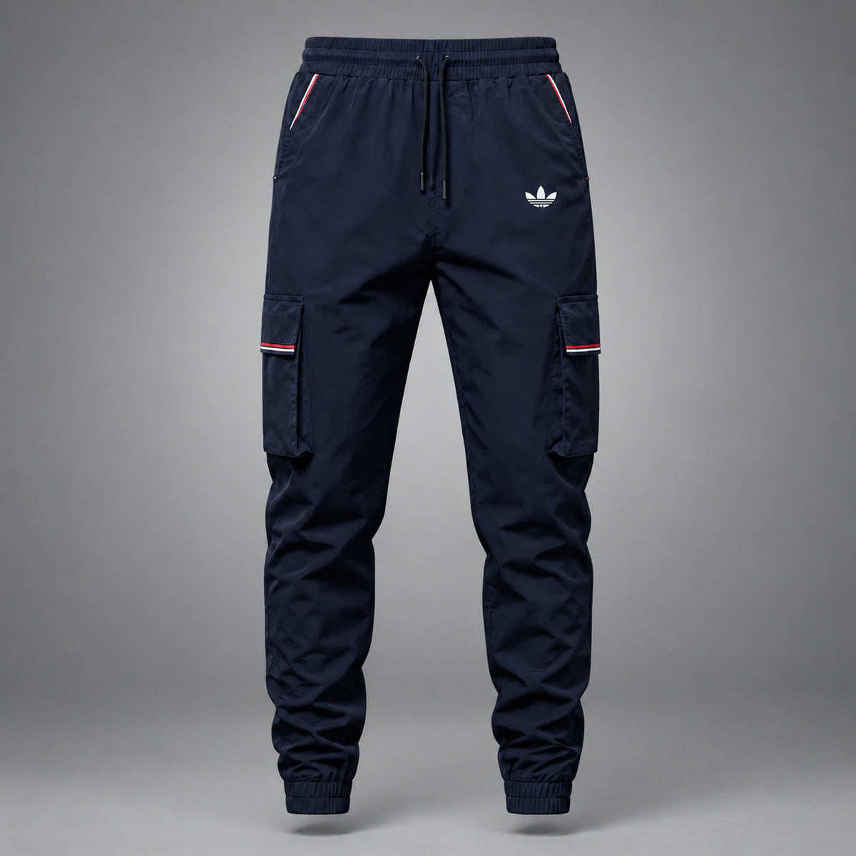 KELDEN men's classic cargo joggers, tapered streetwear fit