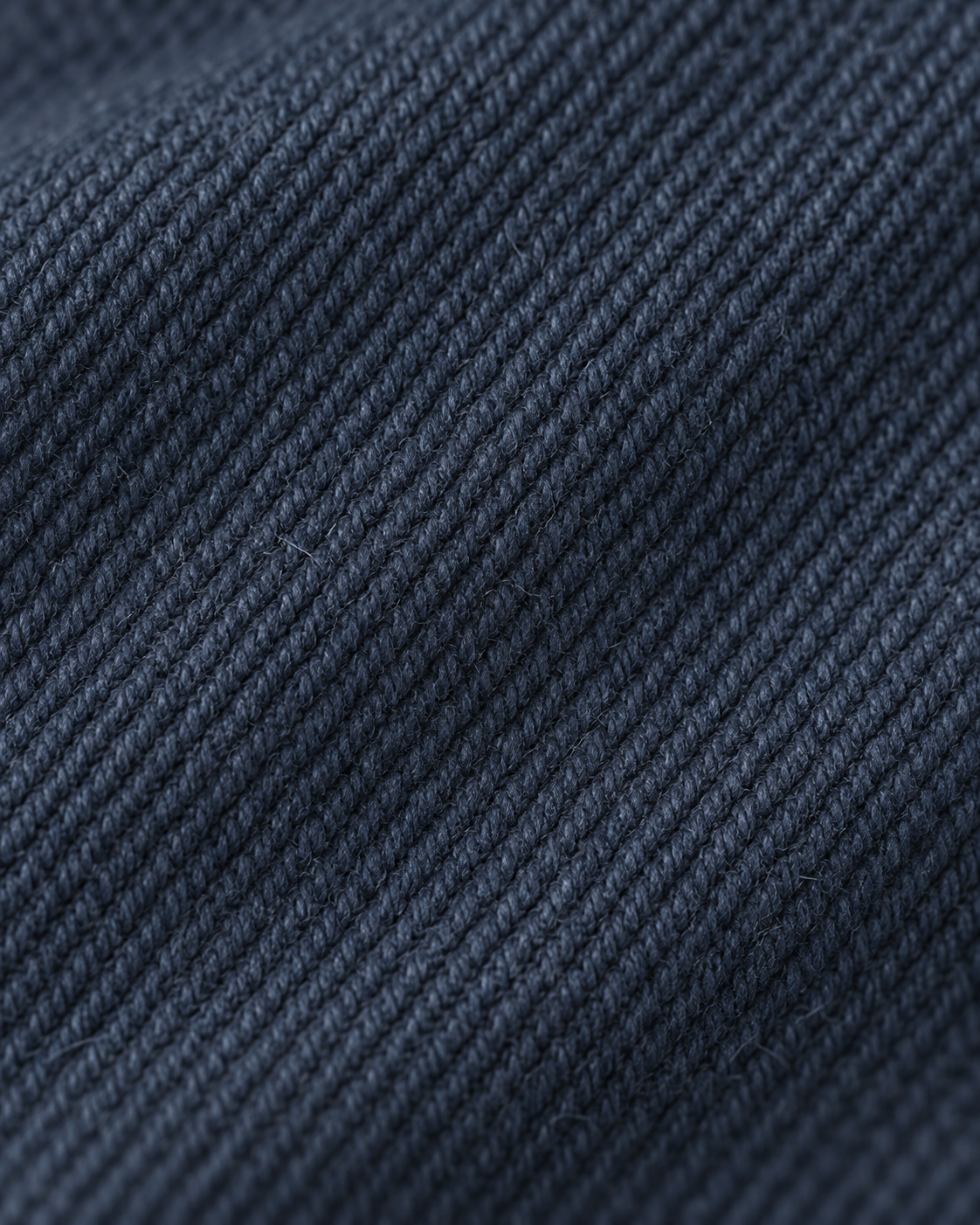Overshirt Modern Heritage in slate blue, twill fabric texture