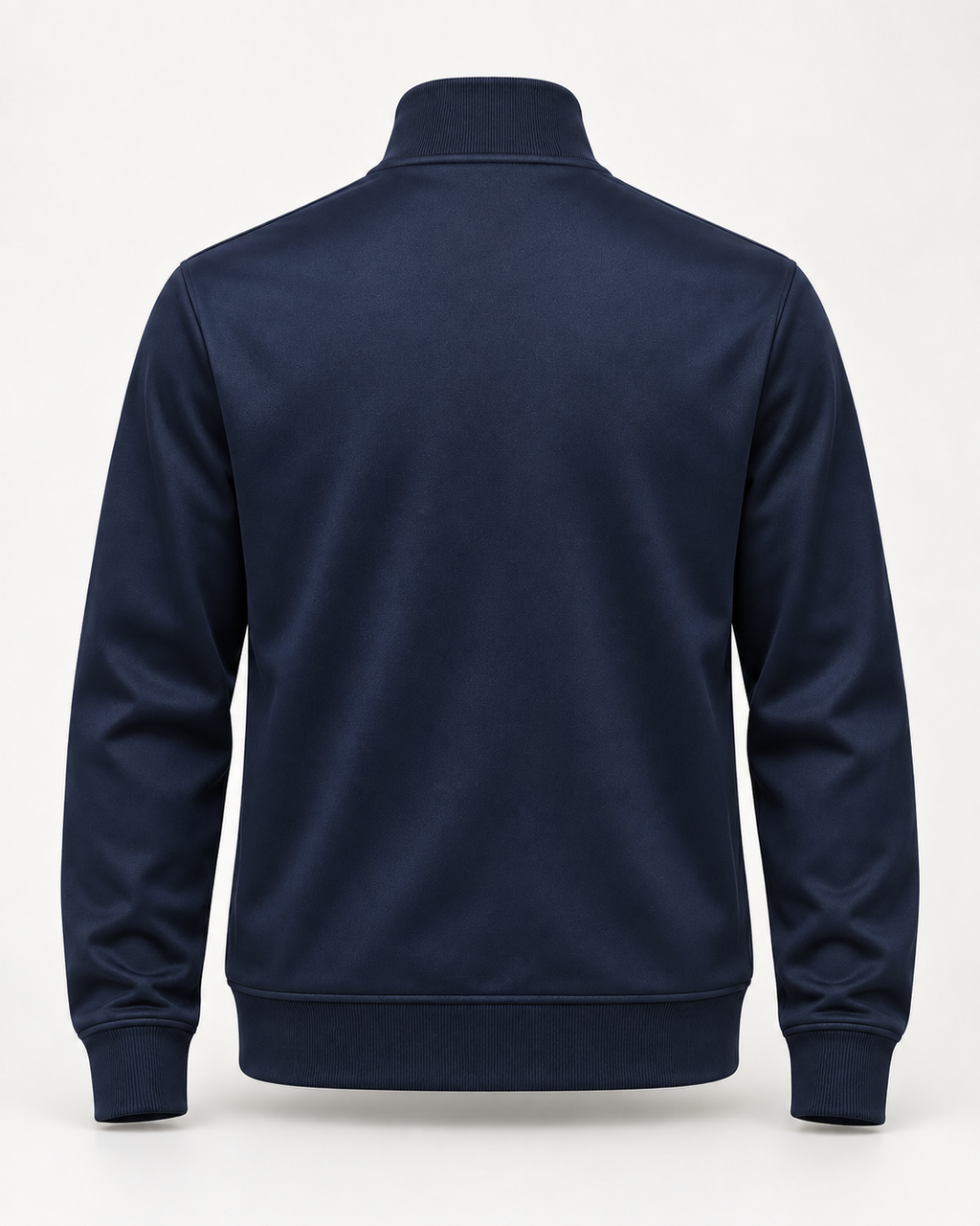 Track Jacket Heritage Signature in navy, back view