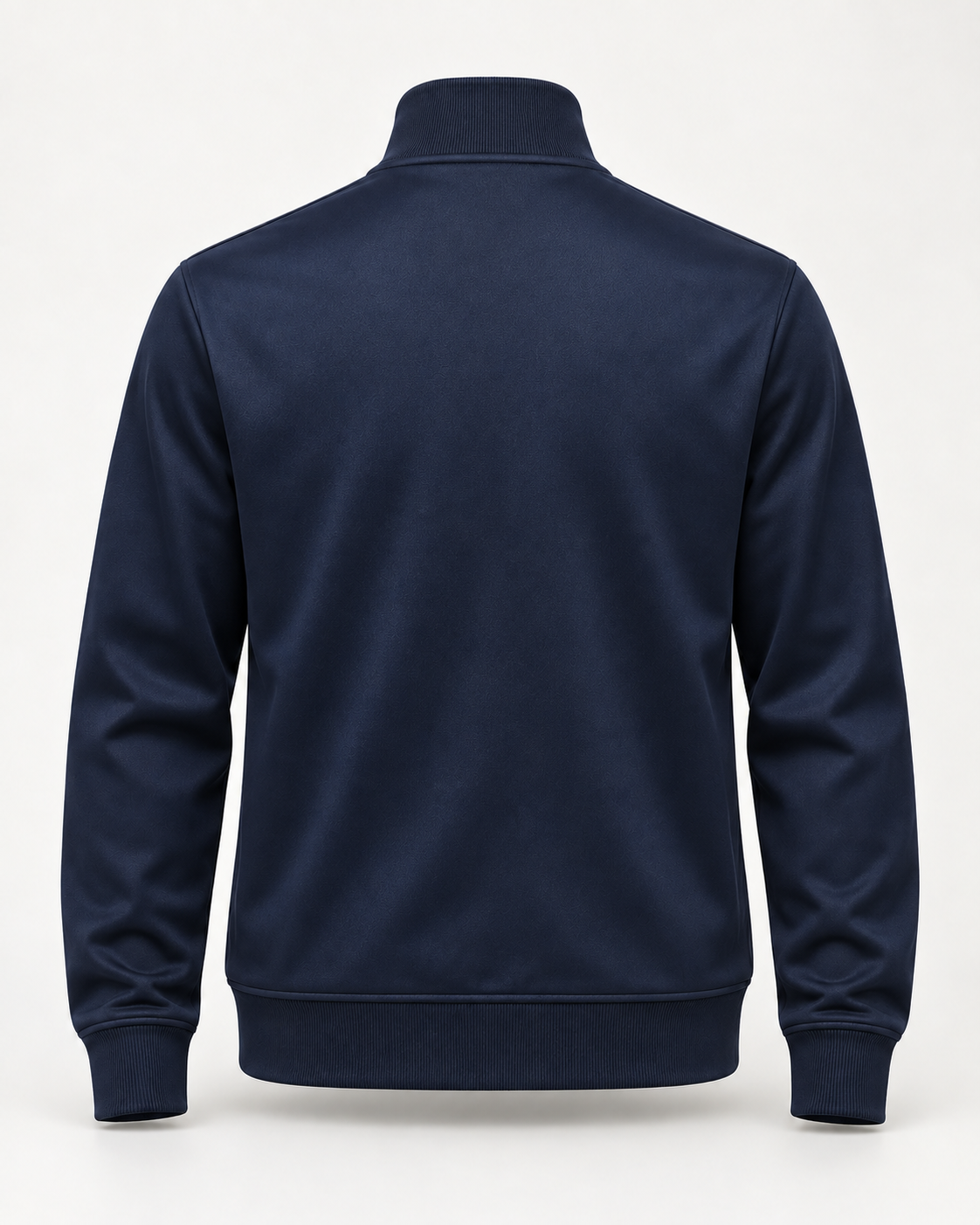 Track Jacket Heritage Signature in navy, back view