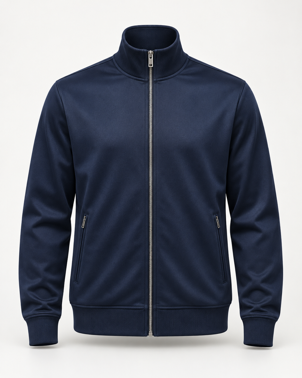 Track Jacket Heritage Signature in navy, front view