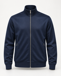 Track Jacket Heritage Signature in navy, front view